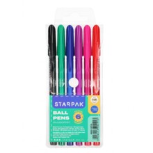 6 кольорова замкова ручка STARPAK 139710