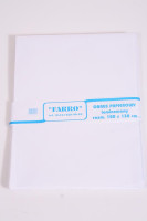 Паперова скатертина 100х130 см ламінована біла FARRO 452245