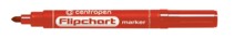CENTROPEN 8550/04 фліпчарт маркер – круглий наконечник/червоний