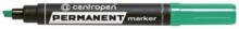 Постійний маркер CENTROPEN 8576/10 – скошений наконечник/зелений