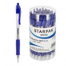 Автоматична ручка 0.5 захоплення синя трубка A'36 STARPAK 162131