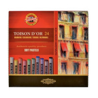 Сухі пастелі 24colors KIN Toison D'Or KOH-I-NOOR 8514N