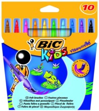 10kol Visaquarelle BIC 8289641 Пензликові ручки