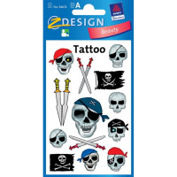 Татуювання Пірати 12х7.5 см ZWECKFORM 56632