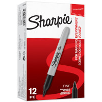 Постійний маркер круглий Sharpie чорний A'12 PARKER S0810930