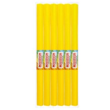 Папір зморшкуватий 50х200см жовтий A'10 STARPAK 218490