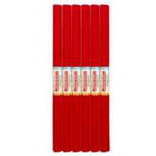 Папір зморшкуватий 50х200см червоний A'10 STARPAK 218494