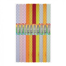 Гофрований папір 50x200cm точки мікс A'10 STARPAK 218521