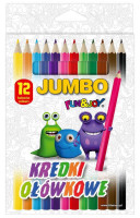 Олівець олівець Jumbo 12 кольорів FLAMINGO 108672