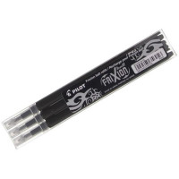 Frixion 0.7 Black PILOT Op3 Bls-FR7-BS Erasable Pen Refill