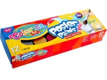 Фарби для плакатів 12kol 20ml Colorino Kids PUD+gratis PATIO 112028-04