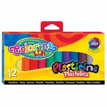 Пластилін 12 кольорів Colorino Kids PATIO 176379-04