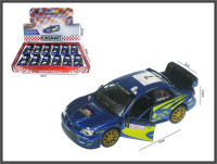 Subaru Impreza металевий легковий автомобіль 12cm HYPO KT5328