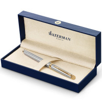 Hemispher Steel Fountain Pen GT WATERMAN S0920310