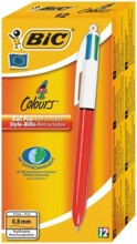 BiC 4 Colors Fine Automatic Pen box 12 шт. BIC 982867