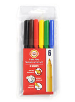 6-кольорові ручки KOH-I-NOOR 7710/2F