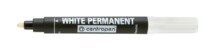 Постійний маркер CENTROPEN 8586/00 – 2, 5 мм/білий