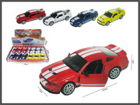 Металевий легковий автомобіль 12cm Shelby HXKT059#,