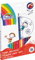 FIORELLO SUPER SOFT 18 ко трикутних олівцевих олівців