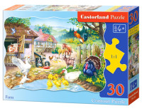 Головоломка 30 штук, контур Ферма CASTORLAND B-03310