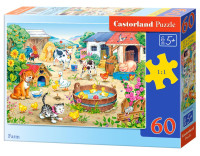 Головоломка 60 штук Ферма CASTORLAND B-06663