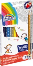 FIORELLO SUPER SOFT 12+2 коль трикутні олівцеві олівці.