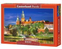 1000 Piece Puzzle Замок Вавель вночі, Польща CASTORLAND C-103027