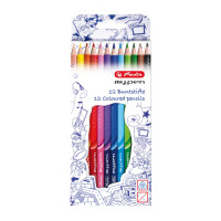 HERLITZ M EN Трикутні олівці 12 кольорів