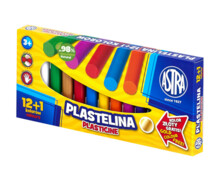 Пластилін 12 кольорів + золото ASTRA 303115007