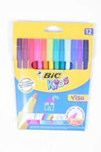 12 кольорових ручок для миття дітей Visa PUD BIC 8886956