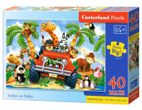 Пазл 40 м’яких підлог Maxi на Safari CASTORLAND B-040131