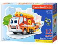 Головоломка 12 Maxi Floor, контурна пожежна машина CASTORLAND B-120109