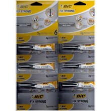 Клей 3 г Фікс Міцний оп.12 шт. BIC 9048261