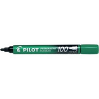 Постійний маркер круглий SCA-100 зелений A'12 ПІЛОТ SCA-100G