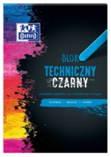ОКСФОРД А4 10K 210G ТЕХНІЧНИЙ БЛОК ЧОРНИЙ