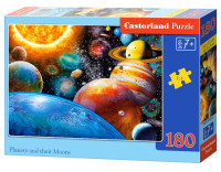 180 штук головоломки Планети та їх супутники CASTORLAND B-018345