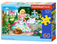 Принцеса з лебедем CASTORLAND 60 Piece Puzzle B-066056