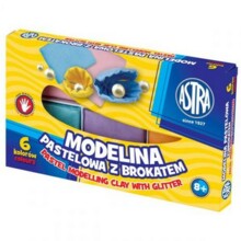 Modelina 6 кольорів пастельний блиск ASTRA 3044118001