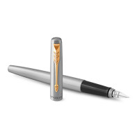 GT PARKER 2030948 Steel Jotter Fountain Pen