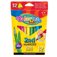 2-сторонні ручки для щіток 12kol Colorino Kids PATIO SZ-81322