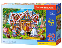 40 Maxi Floor Puzzle Hansel and Gretel CASTORLAND B-040285