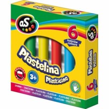 Пластилін AS 6 кольорів ASTRA 303219001