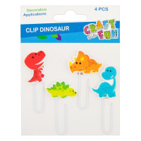 Декоративне оздоблення декоративний кліп Dino CRAFT З ВЕСЕЛОЩАМИ 441430
