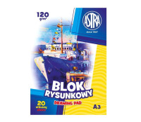 Креслення блок A3/20k білий 120г ASTRA 106119003
