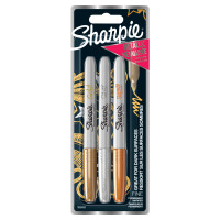 Постійний маркер круглий 3 кольори F Sharpie PAPERMATE 1986006