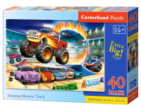 Головоломка 40 Maxi Floor Jumping Monster Truck CASTORLAND B-040308