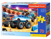70 штук головоломки Монстр вантажівка шоу CASTORLAND B-070077