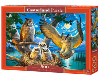 500 штук головоломки Owl Family CASTORLAND B-53322