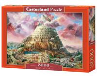 3000 Piece Puzzle CASTORLAND C-300563 Вавилонська вежа