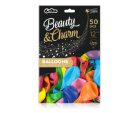 Повітряні кулі Beauty&amp;Charm, пастельний мікс 12"/50 шт. CB-PMX5
